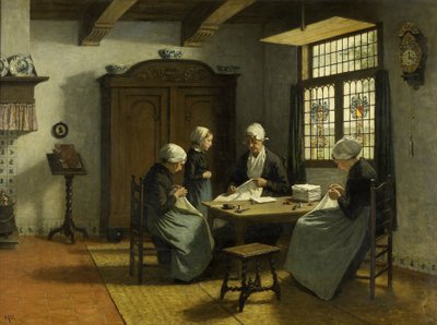 V sirotčinci v Katwijk-Binnenu od David Adolph Constant Artz