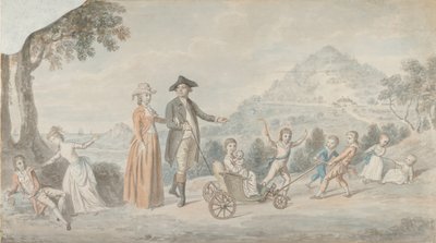 Rodina sira Jamese Huntera Blaira, 1. baronet 1741-1787, ca. 1785. od David Allan