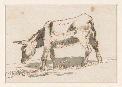 Pasoucí se osel, zleva od David Alphonse de Sandoz Rollin