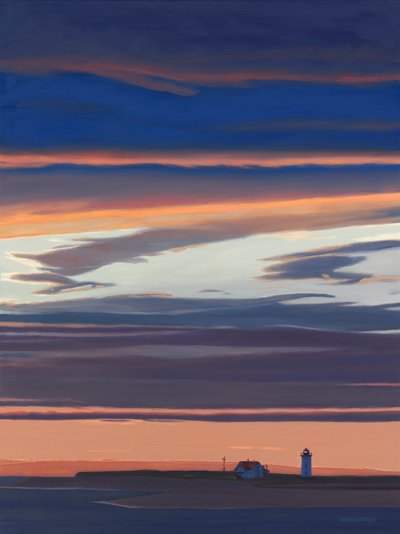 Race Point Finish, 2017 (olej na plátně) od David Arsenault