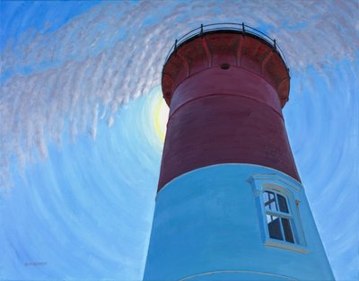 Vidět světlo, 2017 (olej na plátně) od David Arsenault