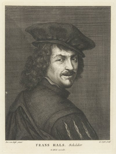 Portrét malíře Franse Halse od David Coster