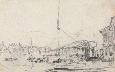 Pohled na Šeldu od David Cox