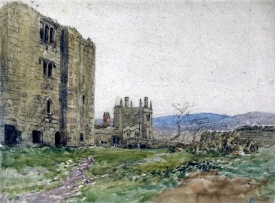 Barden Tower, Yorkshire od David Cox