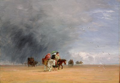 Crossing the Sands, 1848 od David Cox