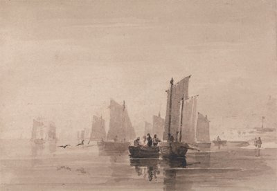 Rybolov u Hastingsu od David Cox