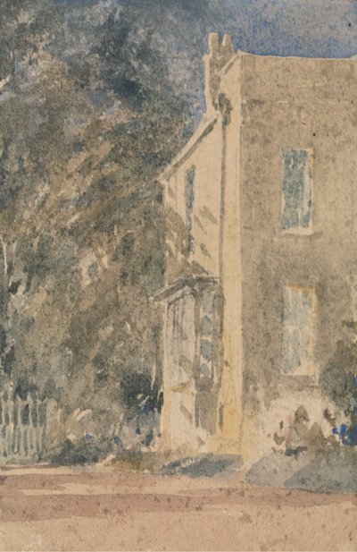 Dům na zelené louce od David Cox