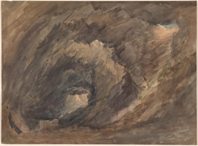 Interiér jeskyně od David Cox