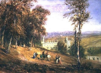 Haddon Hall (akvarel) od David Cox