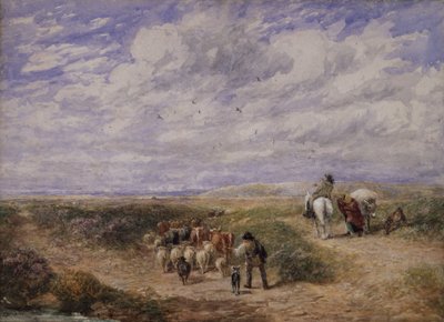 Keep the Left Road, 1854 od David Cox
