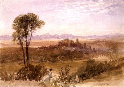 Lancaster (akvarel přes tužku na papíře) od David Cox