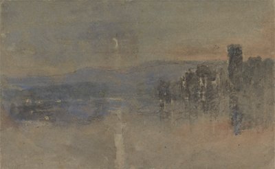 Moonlight krajina od David Cox