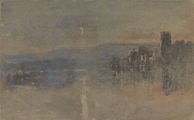 Měsíční krajina od David Cox