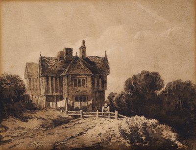 Studie starého domu od David Cox