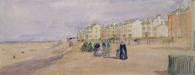 Přímořská fronta v Blackpoolu od David Cox