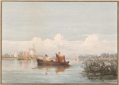 Temže v Battersea od David Cox
