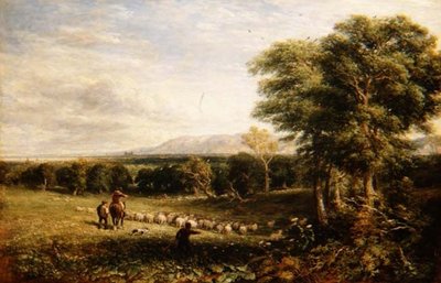 Údolí Clwyd od David Cox