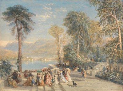 Windermere během regaty od David Cox