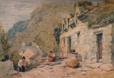 Black Jacks Cottage, Bettws-y-Coed, 1846 od David Cox the elder