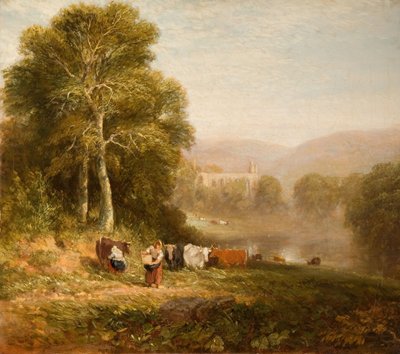 Bolton Abbey, 1844. od David Cox the elder