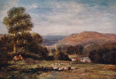 Bolton Abbey, 1850 od David Cox the elder