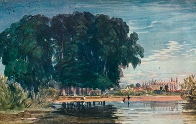 The Brocas, Eton, počátek poloviny 19. století, 1930. od David Cox the elder