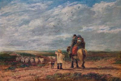 Křížová cesta, 1850 od David Cox the elder