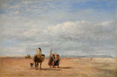 Shrimpers, 1853. od David Cox the elder