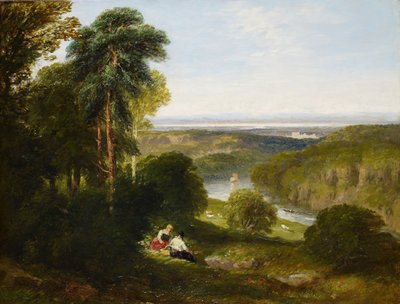 The Wyndcliffe, River Wye, 1842. od David Cox the elder