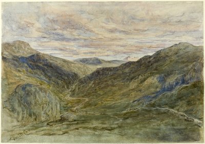 Zobrazit ve Walesu od David Cox the elder