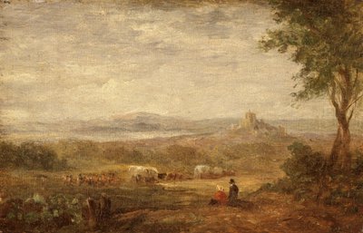 Pohled poblíž Lancaster, c1810. od David Cox the elder