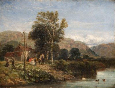 Čekání na trajekt, 1845. od David Cox the elder