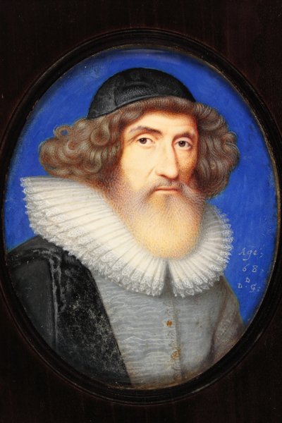 Inigo Jones, 68 let (wc na pergamenu) od David Des Granges