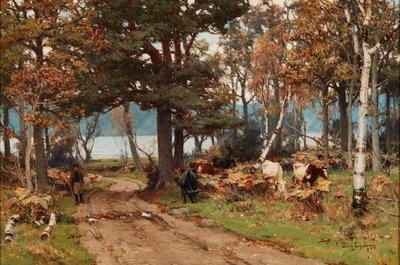The Foot of Ben Lomond (olej na plátně) od David Farquharson