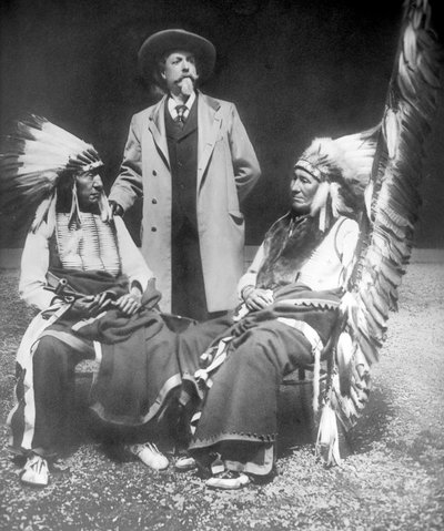 William F. Cody s Red Cloud a American Horse od David Frances Barry