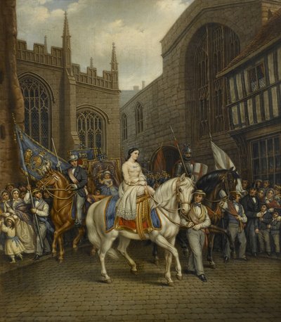 Průvod Lady Godiva, Coventry, 1867 od David Gee
