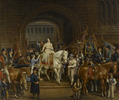 Průvod Lady Godiva z roku 1829, 1867 od David Gee