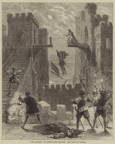 Amy Robsart v divadle Drury-Lane, Osud Varneyho od David Henry Friston