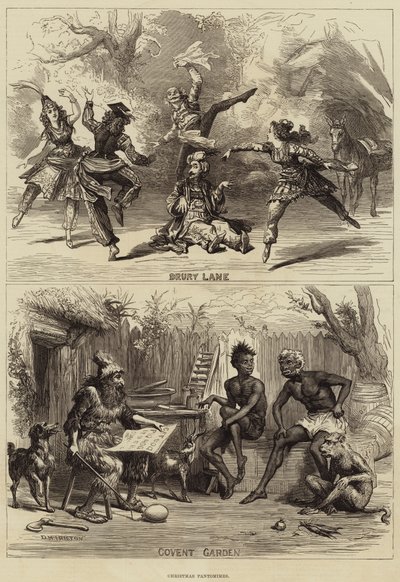 Vánoční pantomimy od David Henry Friston