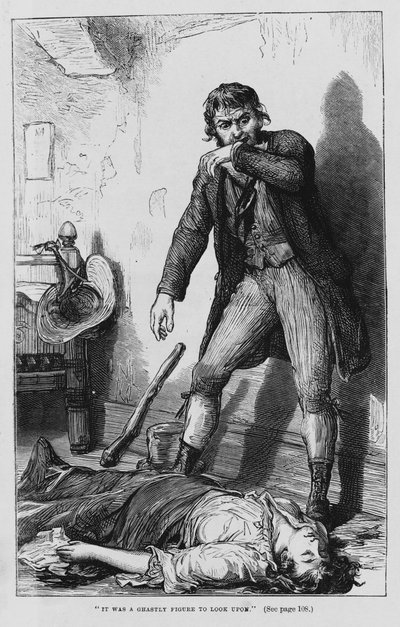 Ilustrace pro Oliver Twist od Charlese Dickense (rytina) od David Henry Friston