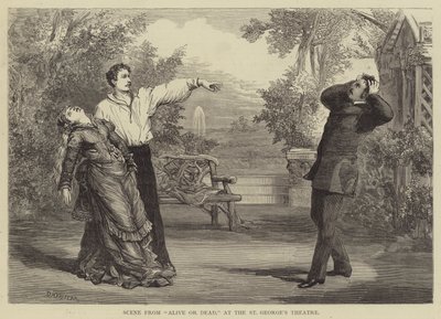 Scéna z živého nebo mrtvého, v divadle svatého Jiří od David Henry Friston