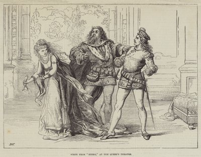 Scéna z filmu Hinko v divadle Queens od David Henry Friston