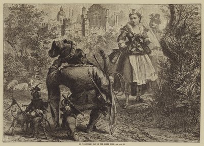 Den svatého Valentýna za starých časů od David Henry Friston