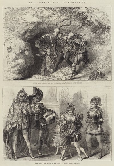 Vánoční pantomimy od David Henry Friston