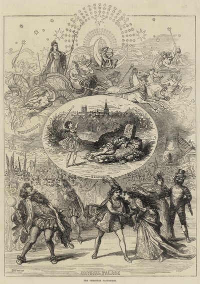 Vánoční pantomimy od David Henry Friston
