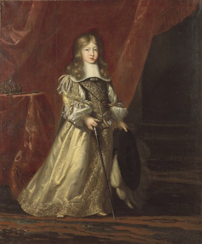 Karel XI., 1655–1697, švédský král od David Klöcker Ehrenstrahl