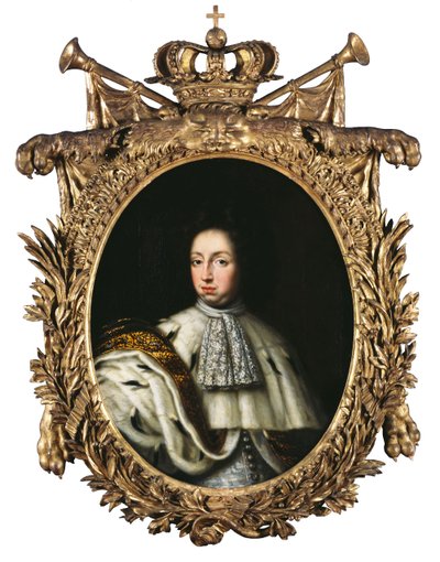 Švédský král Karel XI. od David Klöcker Ehrenstrahl