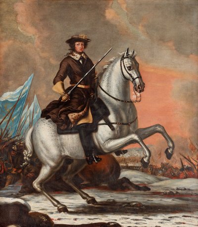 Charles XI, 1655-1697, švédský král od David Klöcker Ehrenstrahl
