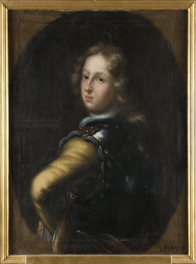 Charles III Guillaume de Bade Durlach - Portrét markraběte Karla III Viléma z Baden-Durlachu (1679-1738), Ehrenstrahl, David Klocker (1629-1698). Olej na plátně. Rozměr: 83 x 67 cm. Národní muzeum Stockholm od David Klöcker Ehrenstrahl