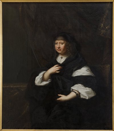 Marie Alžběta de Saxe, choť vévodkyně de Holstein Gottorp - Portrét princezny Marie Alžběty Saské (1610-1684), vévodkyně z Holštýnska-Gottorpu, Ehrenstrahl, David Kloecker (1629-1698). Olej na plátně. Rozměr: 137 x 120 cm. Nationalmuseum Stock od David Klöcker Ehrenstrahl